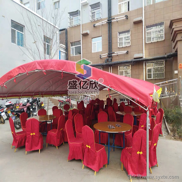 簡易結婚喜棚