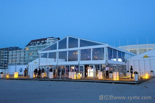 雙層透明展會篷房 