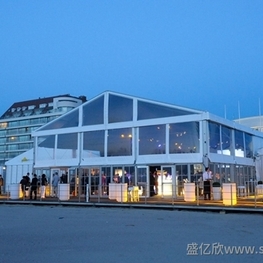 雙層透明展會篷房 