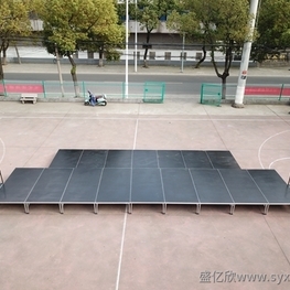 折疊舞臺拼接帶臺階